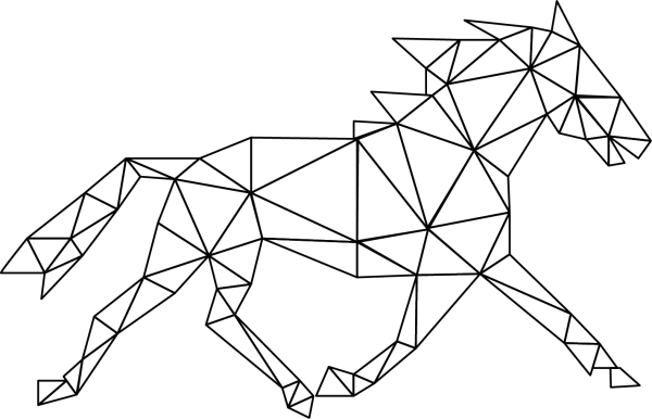 Рисование животных геометрическими фигурами