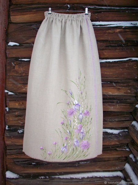 Роспись по льну Натальи Мигурской