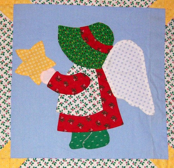 Санбоннет Сью аппликация