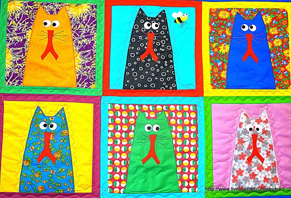 Аппликация из ткани