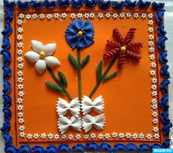 Поделки из макарон