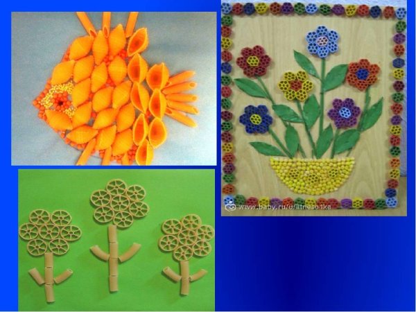 Поделки из макарон