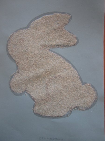 Рисование манкой в детском саду