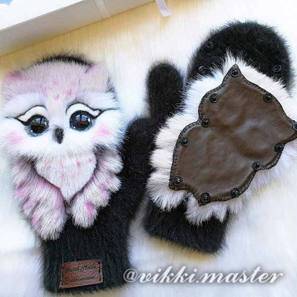 Меховая аппликация