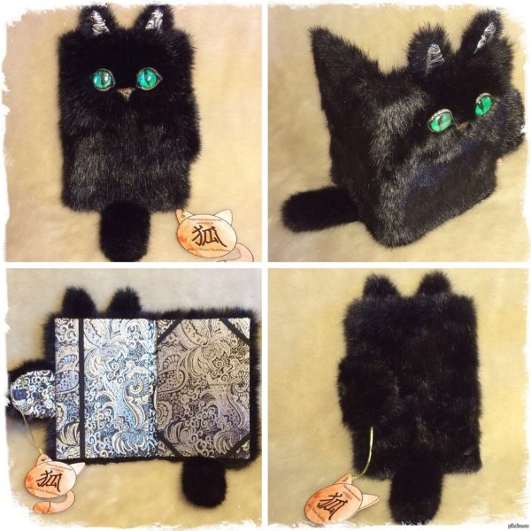 Игрушки из остатков меха