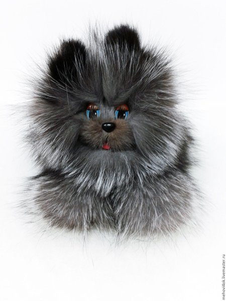 Игрушки из меха своими