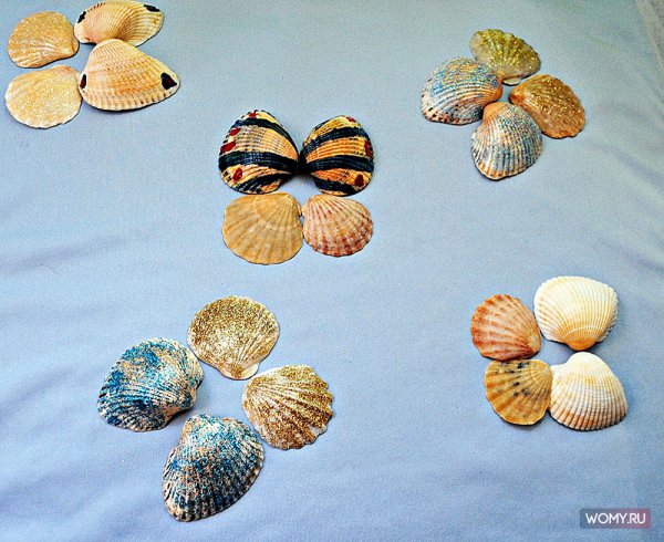 Поделки из ракушек своими руками