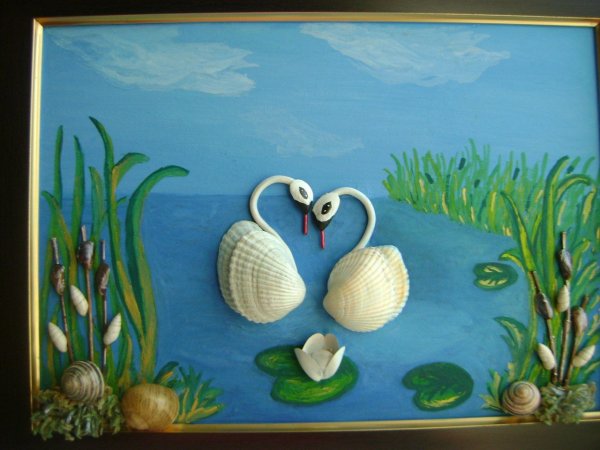 Поделки из ракушек своими руками для детей