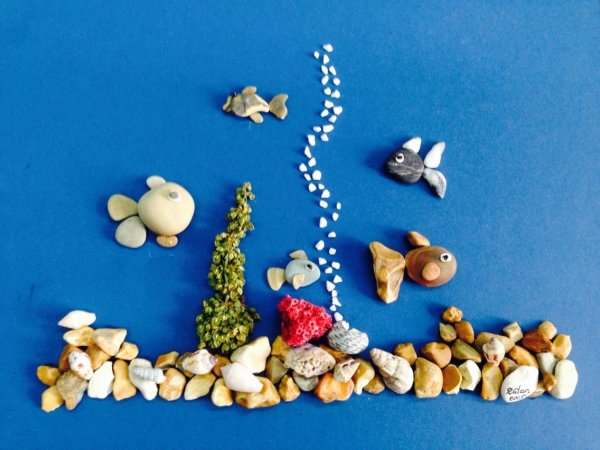 Поделки из камней