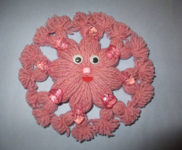 Поделки из пряжи для детей