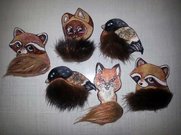 Поделки из меха