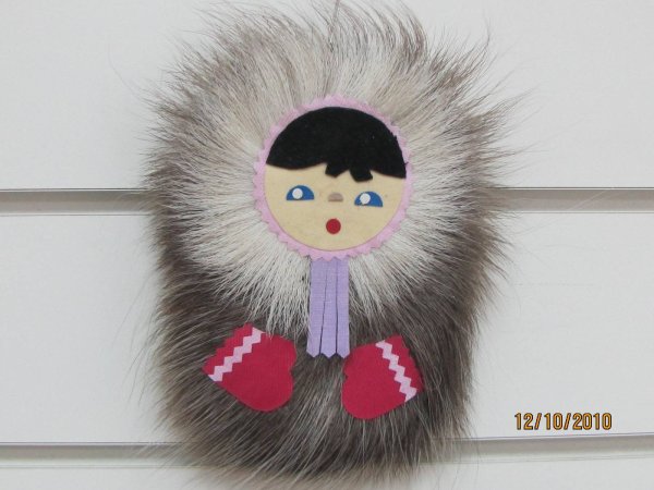 Игрушки из остатков меха