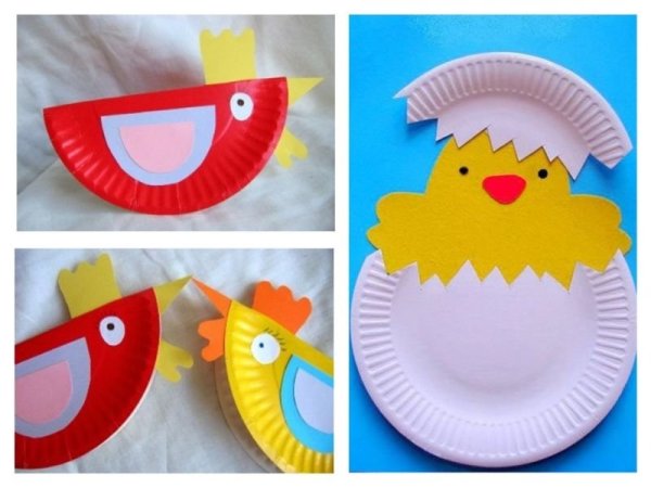 Поделки из одноразовых тарелок