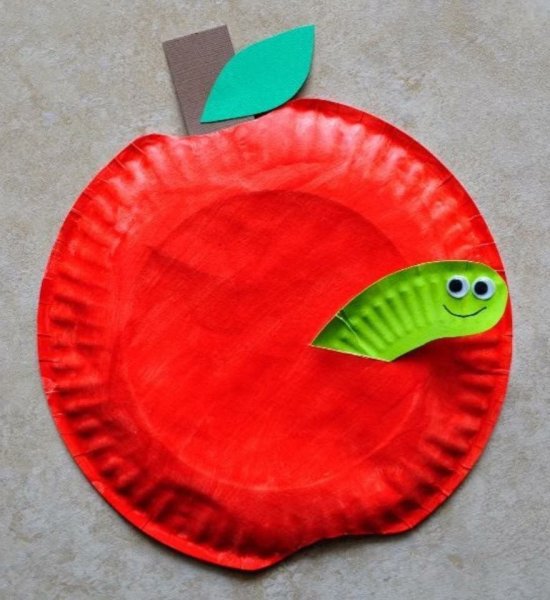 Поделки из бумажных тарелок для детей