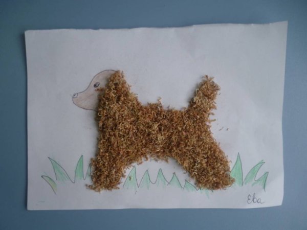 Поделки из опилок для детей