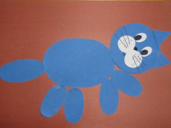 Аппликация овал