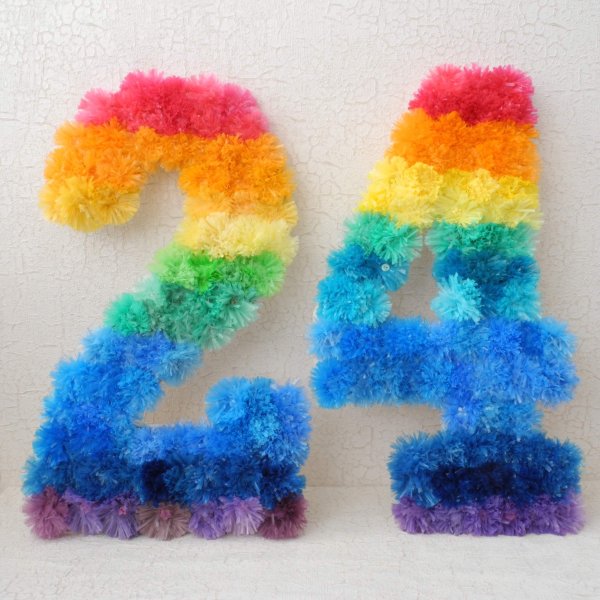 Аппликации из полиэтилена