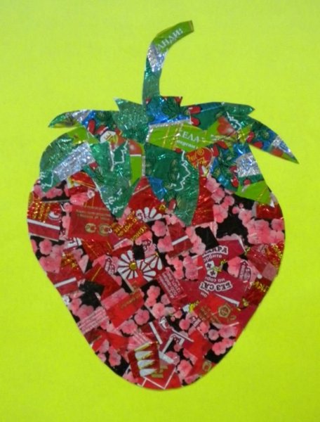 Панно из фантиков