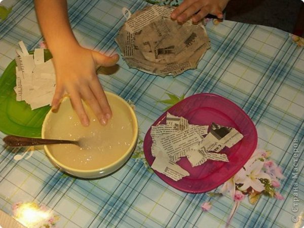 Папье-маше в детском саду