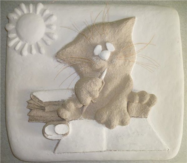 Панно из папье маше