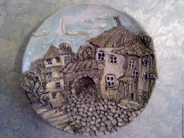 Объемные панно из папье-маше