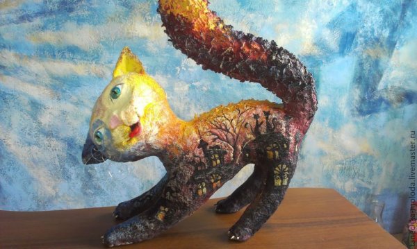 Объемные фигуры из папье маше