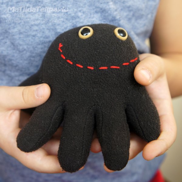 Осьминожки из перчаток