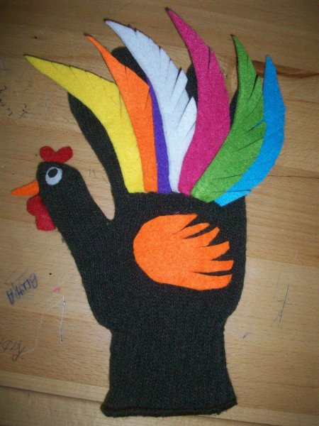 Игрушки из перчаток