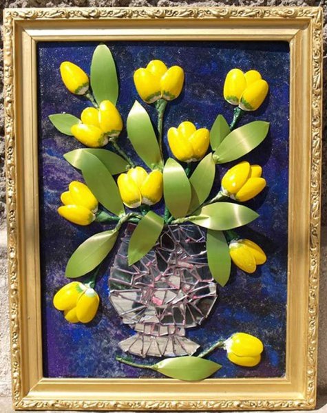 Поделки из одноразовой посуды