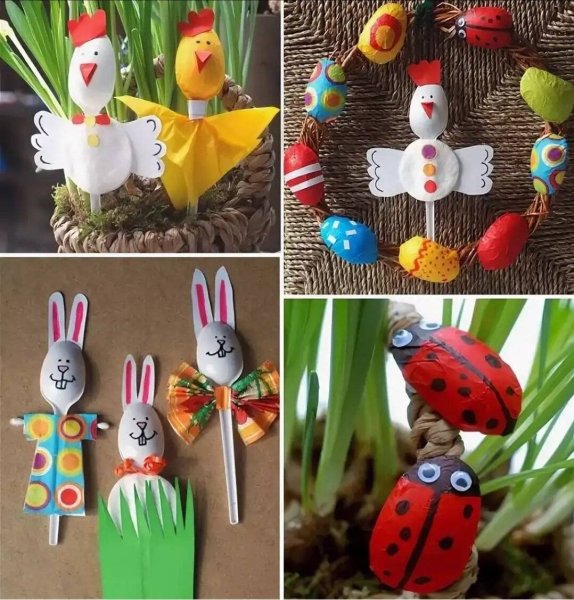 Поделки из бросового материала