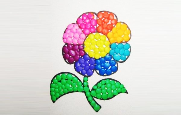 Пластилинография для детей