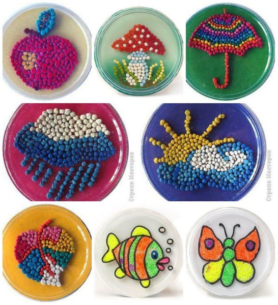 Пластелиновая мозайка