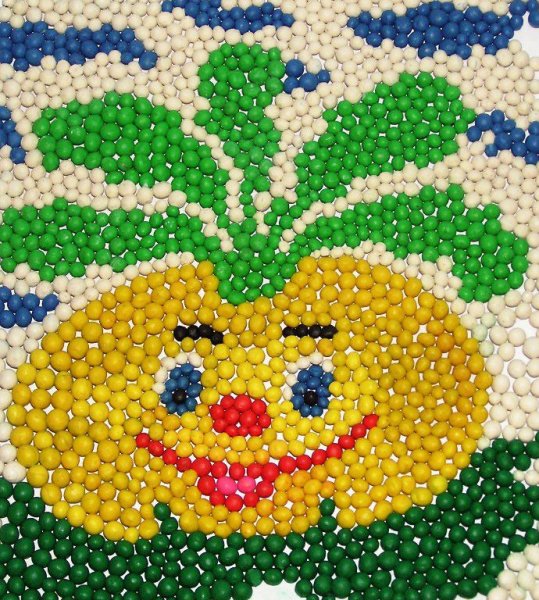 Пластелиновая мозайка