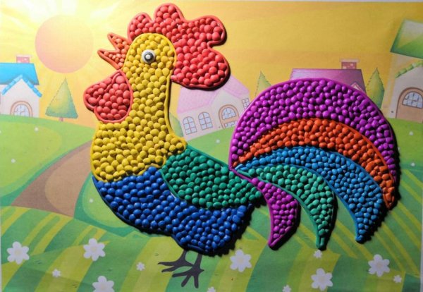 Пластилинография для дошкольников