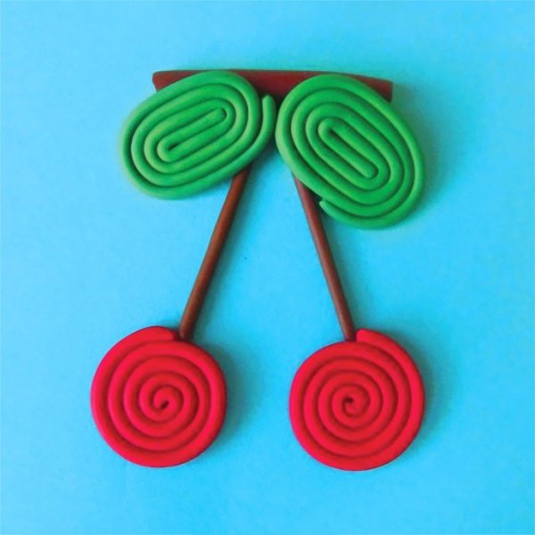 Лепка из жгутиков пластилина дошкольников