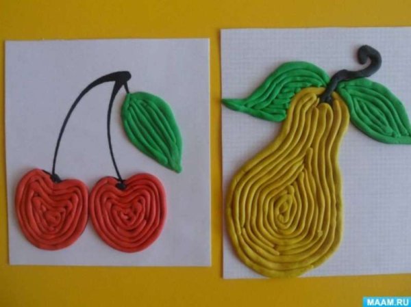 Пластилинография для дошкольников