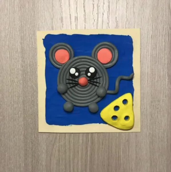 Лепка из пластилиновых жгутиков