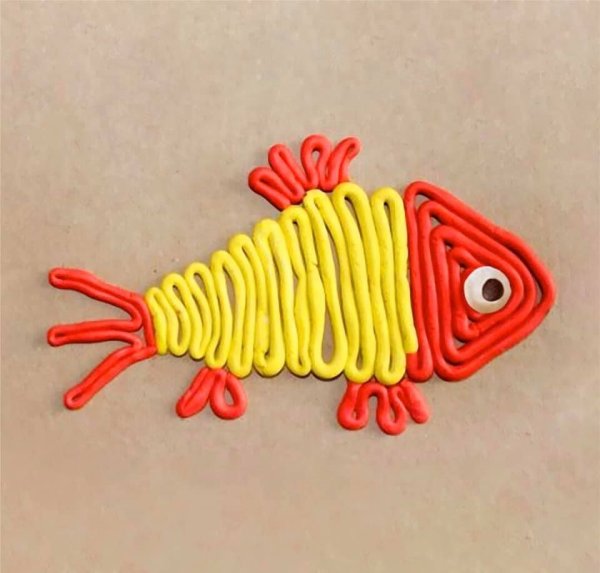 Лепка жгутиками