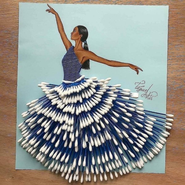 Аппликация из нетрадиционных материалов