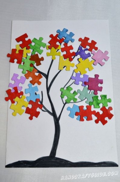 Поделка дерево