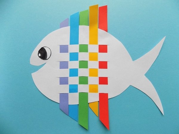 Поделка рыбка