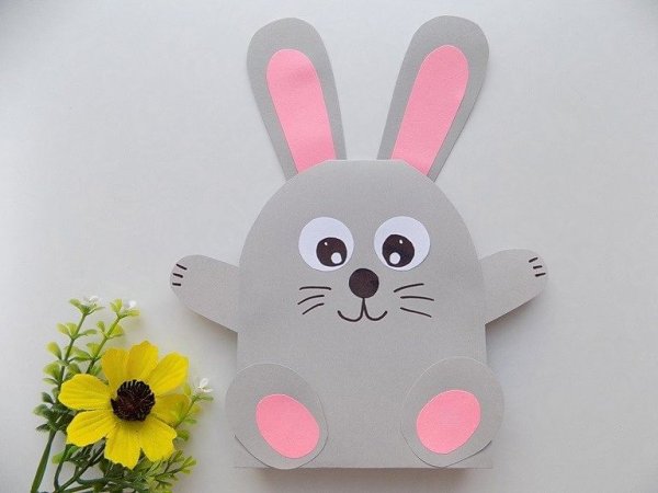 Поделка заяц