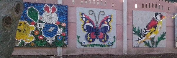 Поделки из пластмассовых крышек от бутылок