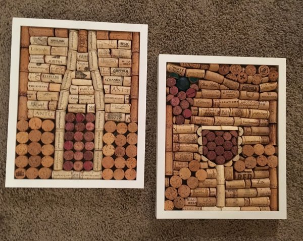 Поделки из винных пробок