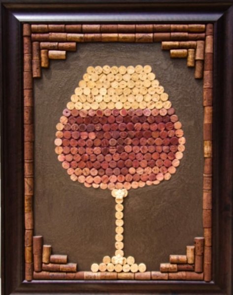 Поделки из пробок