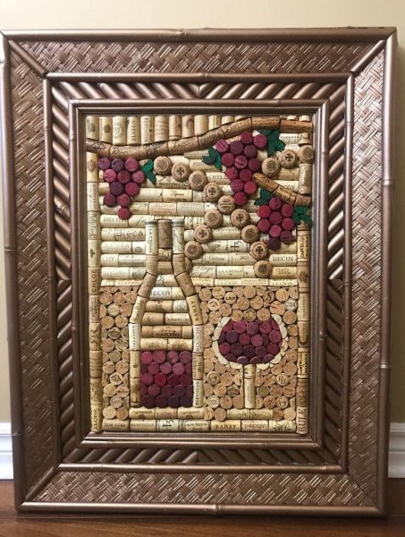 Поделки из винных пробок