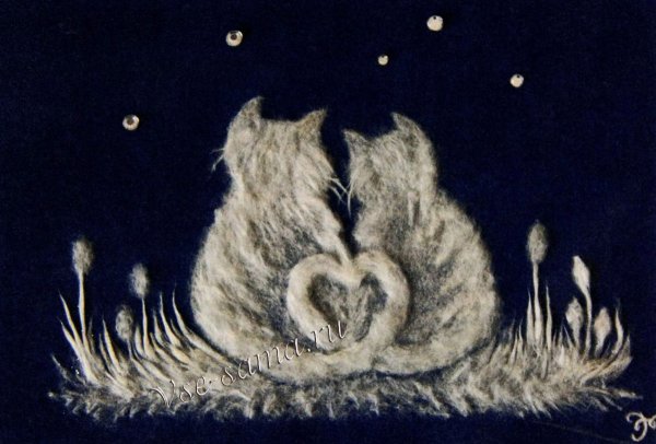 Рисование ватой