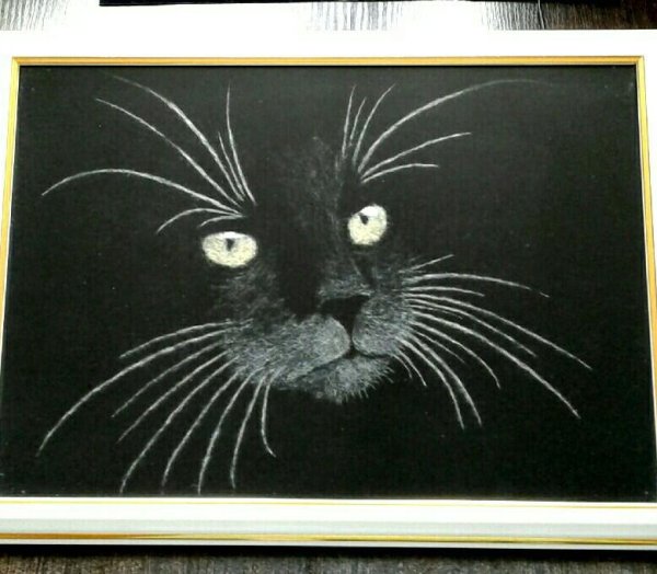 Картины на бархатной бумаге