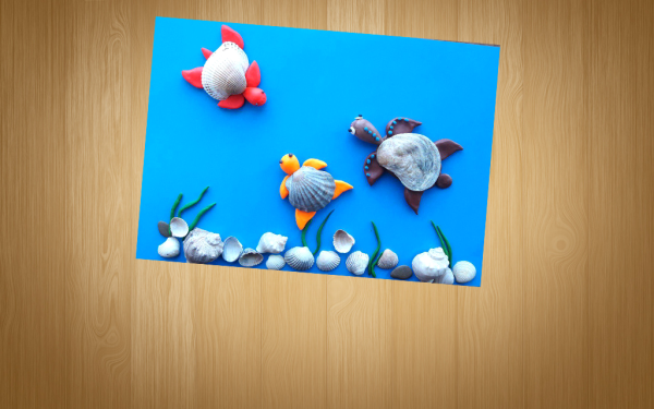 Поделки из ракушек своими руками для детей