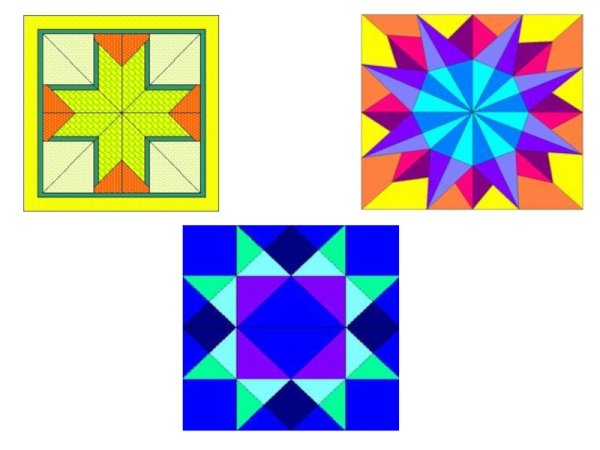 Орнамент из квадратов